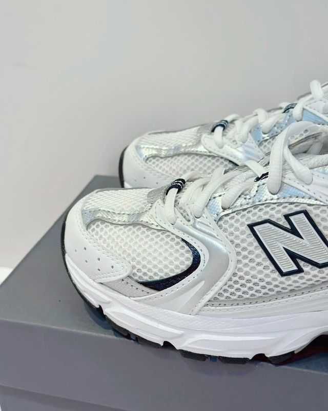 New Balance 530 White Silver Navy Eu 38