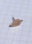 Серьгв золотая 375 пр, 0,14 г.