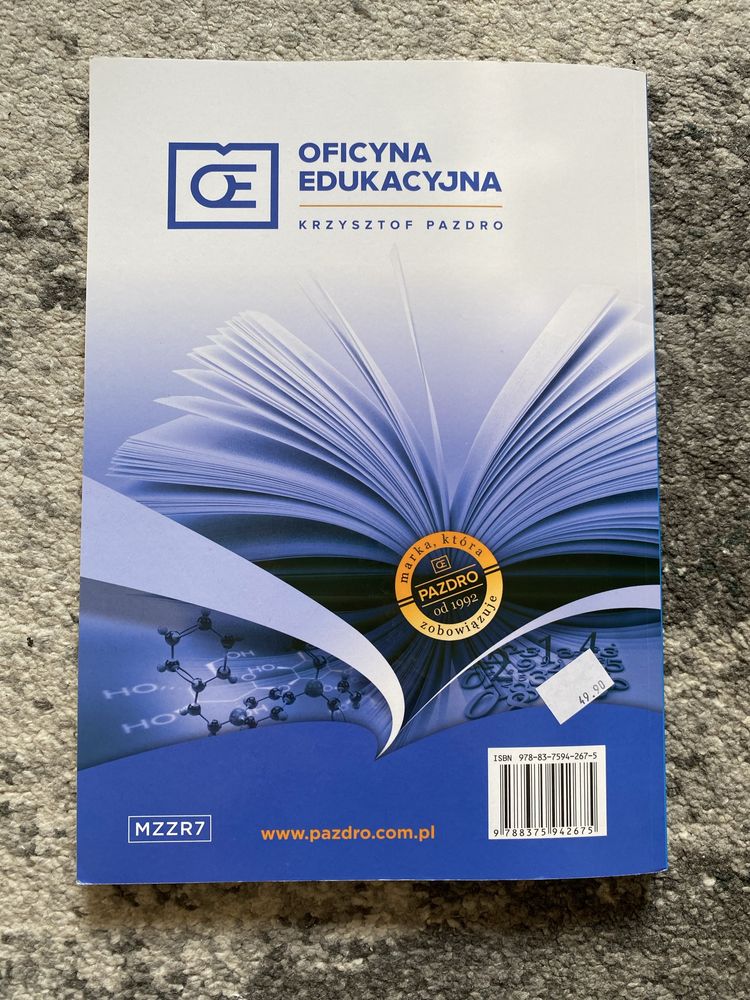 Zbiór Zadań Maturalnych Pagacz 2025 do matematyki p. rozszerzony