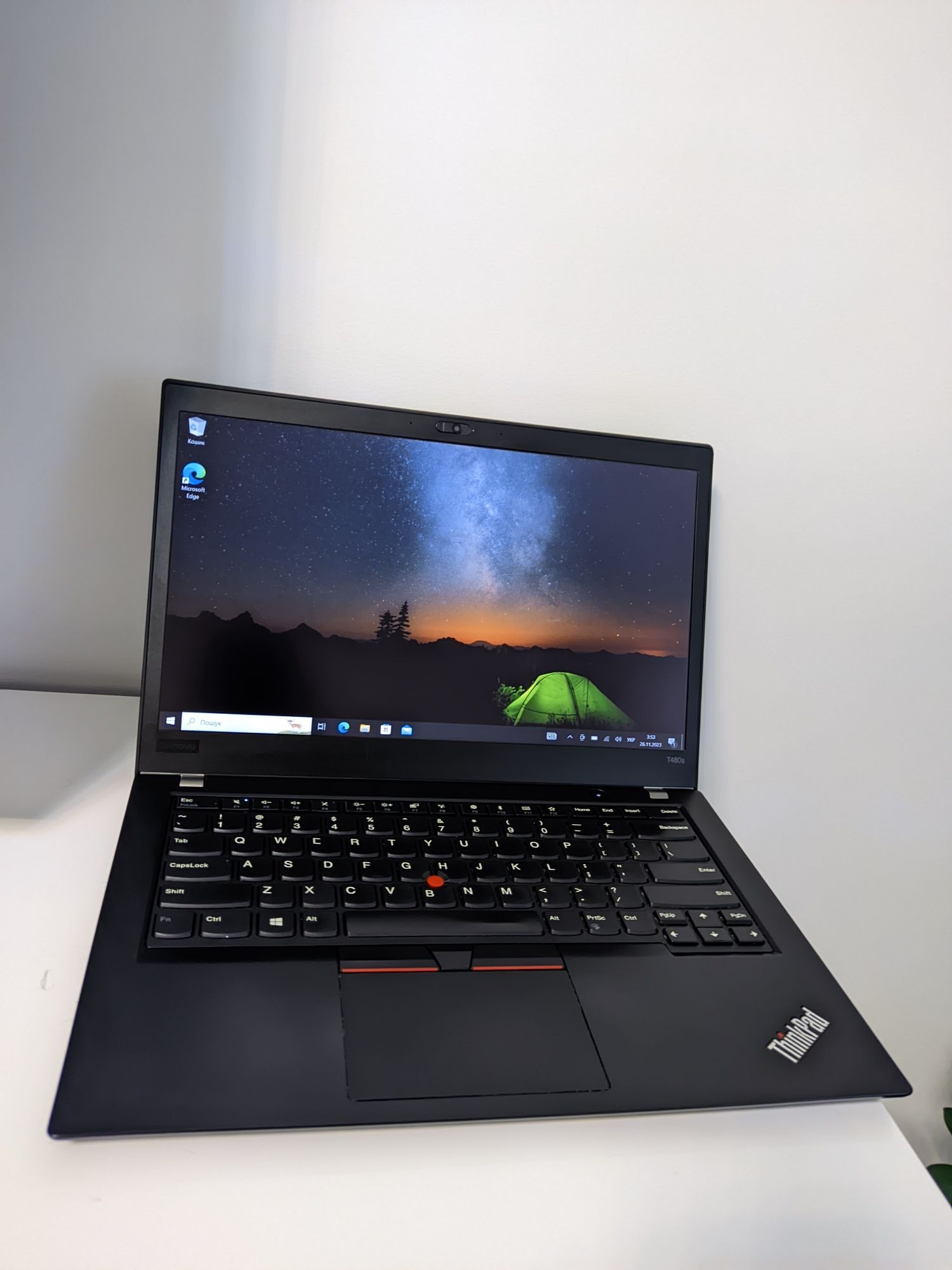 Сенсорний крутий ноутбук Lenovo ThinkPad T480s i5-8350U 8/256SSD
