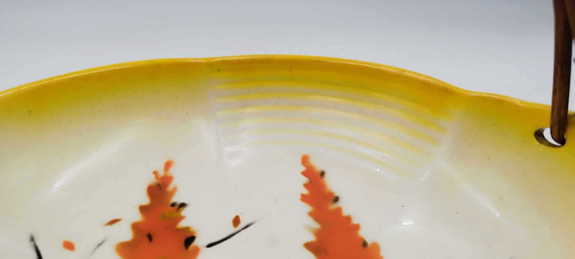 Patera koszyk Villeroy & Boch Torgau Art Deco przedwojenna