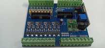 ПЛК PLC - STM32F407 /  411 + WIFI  на DIN рейку