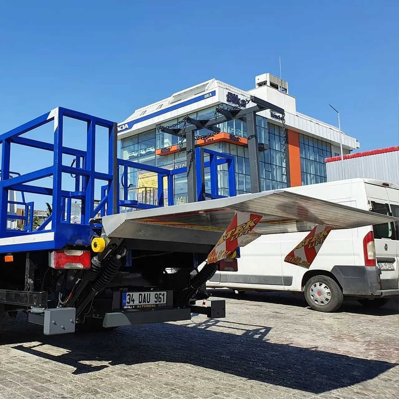 Гідроборт 1500 кг для Man, Daf, Scania, Volvo, Iveco (1.5 т, 12/24 В)