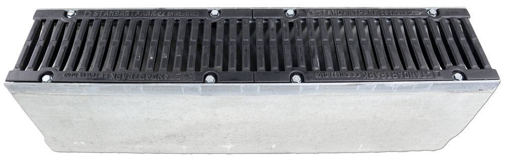 Odwodnienie Liniowe Parkingu Podjazdu Korytko Betonowe 31x21x100 D400