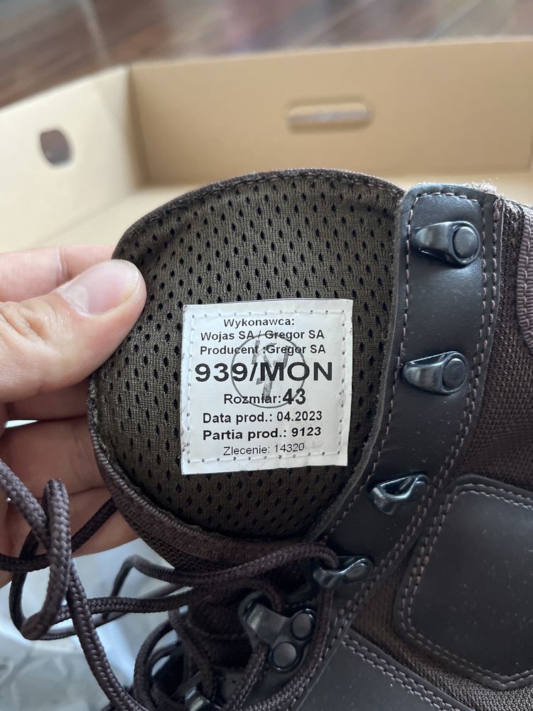 Buty wosjkowe Demar roz 43