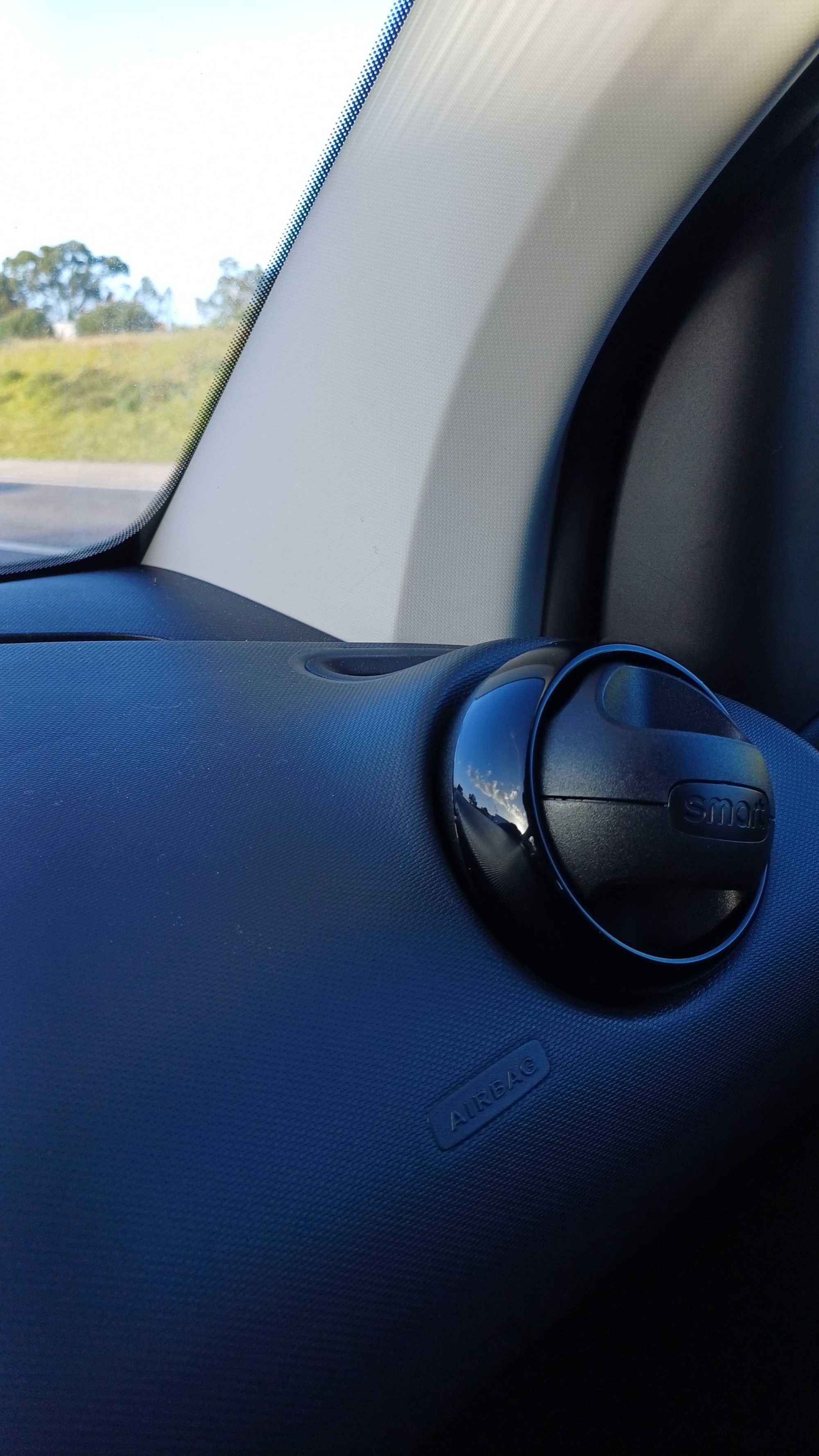 SMART FORTWO 453 Capas de quadrante e difusores em preto