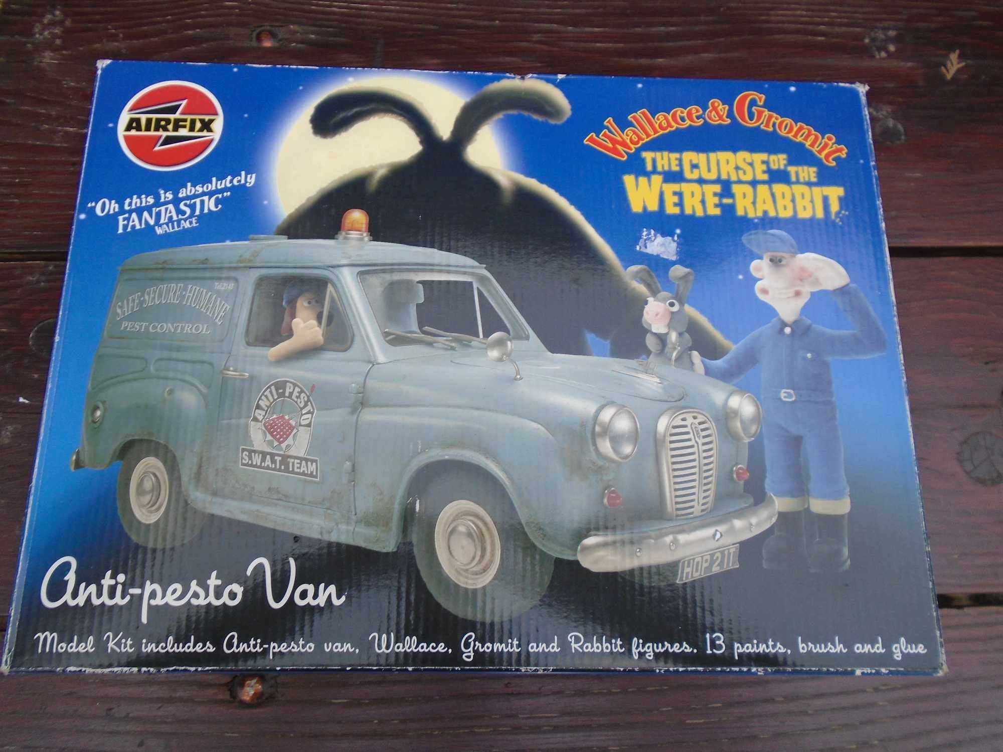 Wallace Gromit  Van The Curse of the Were-Rabbit Airfix  1:12