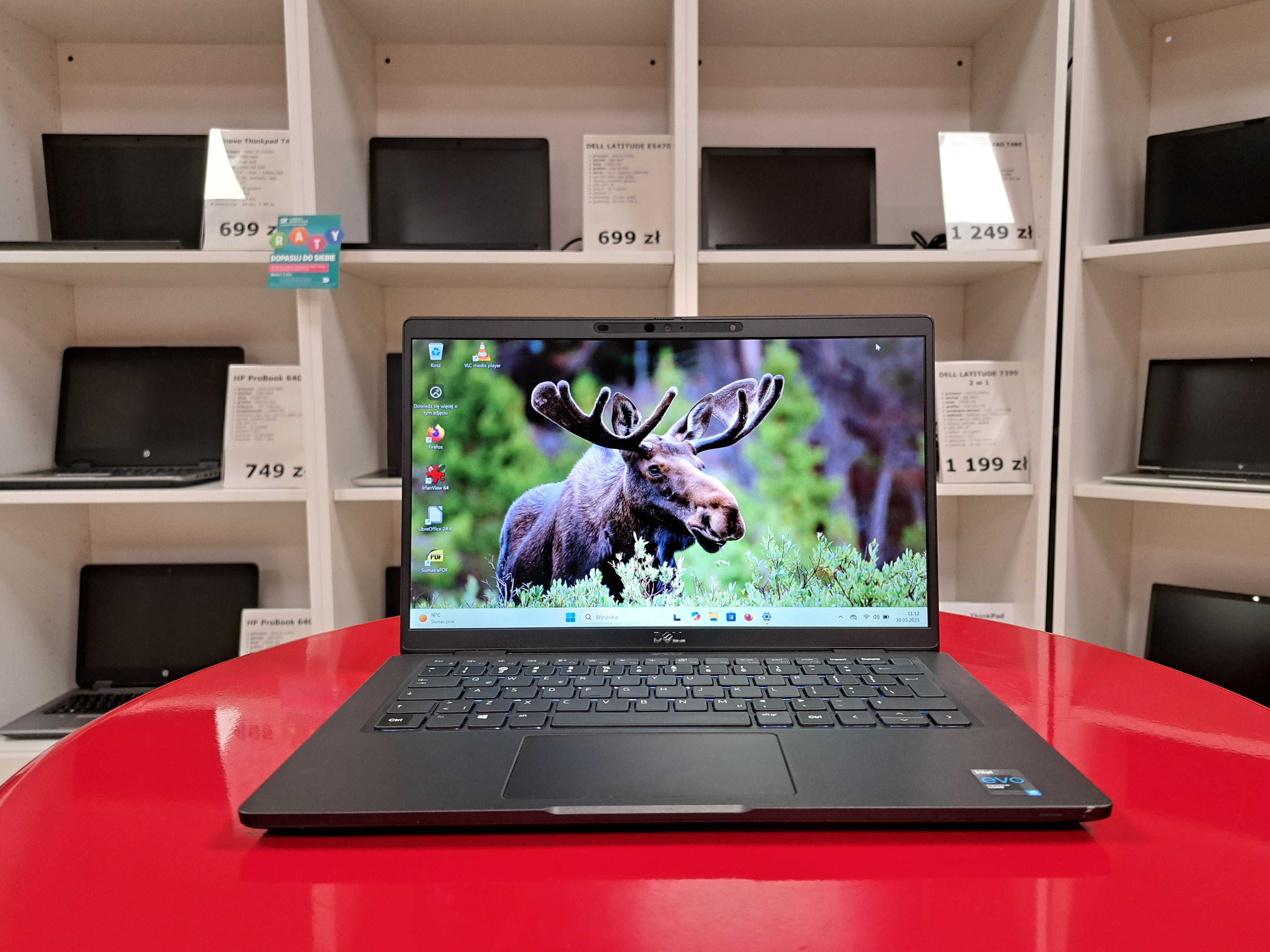 Laptop Dell Latitude 7320 13" i5-11gen 8GB/256SSD FullHD Win11 Kamera