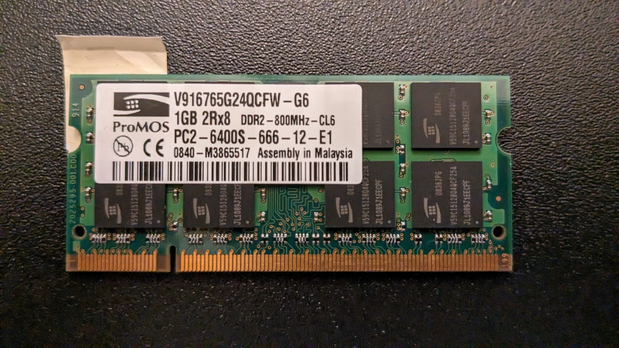 Memórias SO-DImm (DDR1/DDR2/DDR3)