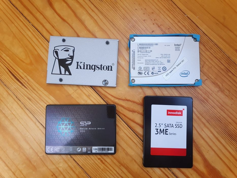 Ssd 120gb 160gb 240gb SP Intel Kingston