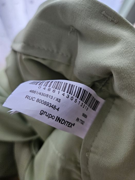 Spodnie damskie szerokie nogawki z Wysokim Stanem Zara Wide Leg S/M Z