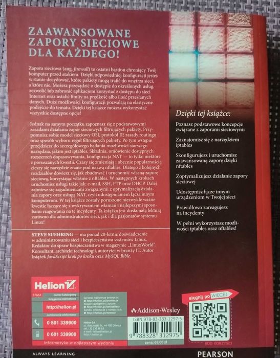 Zapory Sieciowe w systemie Linux -Steve Suehring  wyd IV