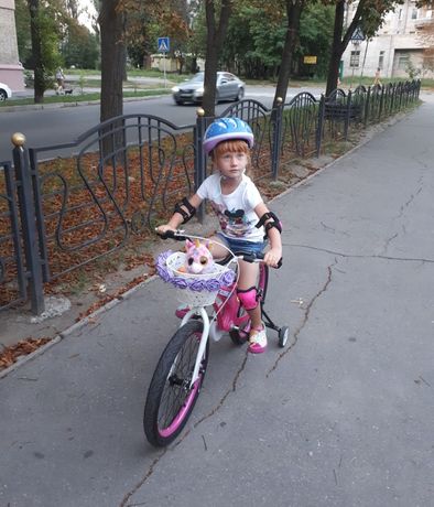 Детский велосипед Crosser Space 20" для девочки в идеальном состоянии