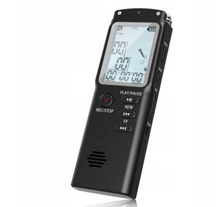 Dyktafon zestaw profesjonalny cyfrowy podsłuch audio 8gb ttst855
