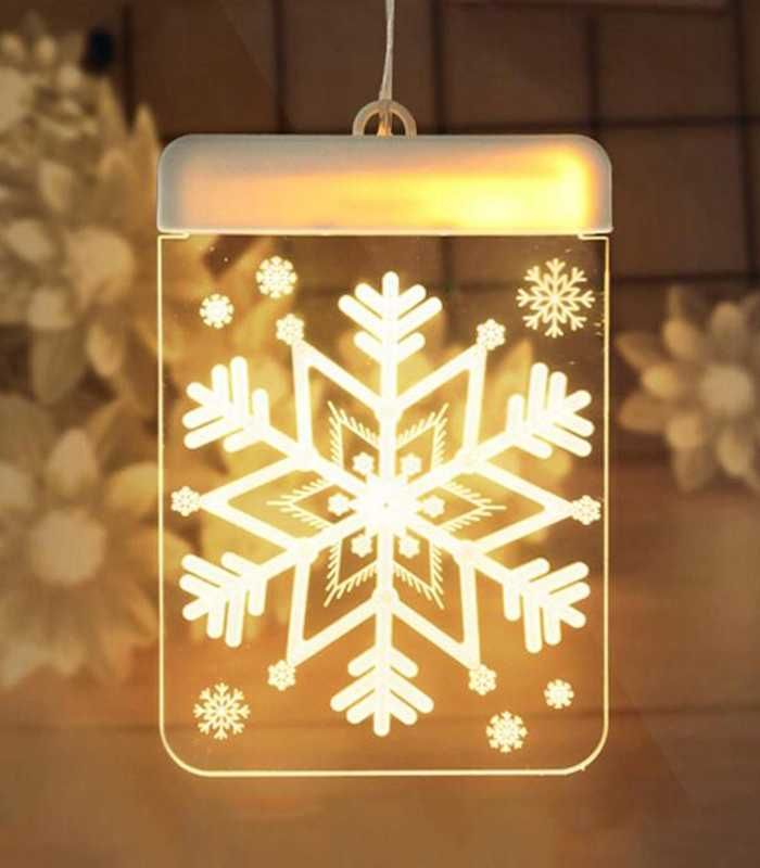 GIRLANDA Świąteczna WISZĄCY łańcuch LED dekoracja ŚWIĄTECZNA Lampki