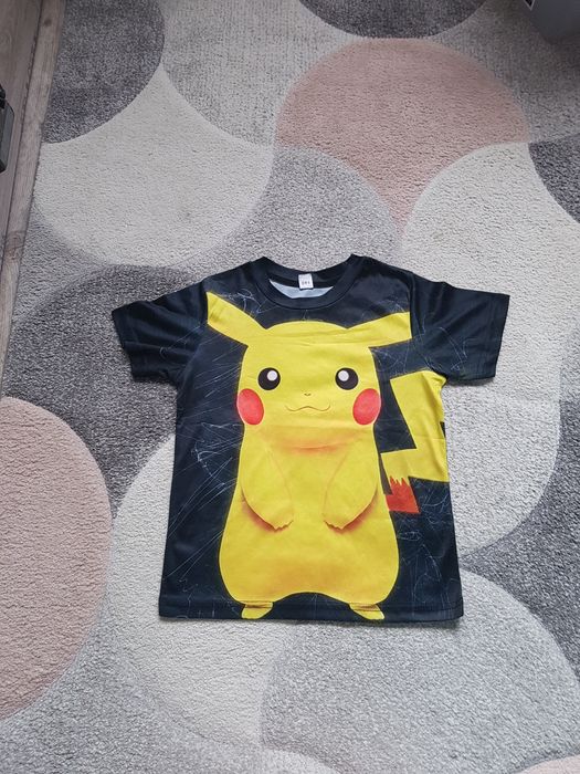 Koszulka z krótkim rękawem z  Pikachu Pokemon 140