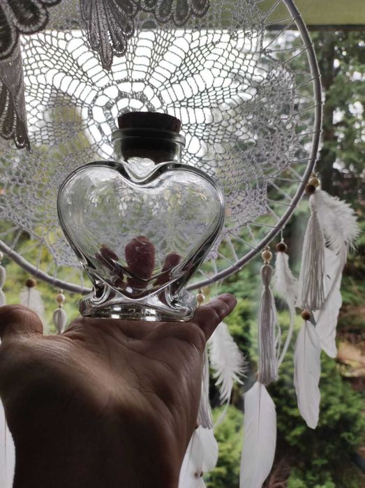 karafka flakon butelka ozdobna szklany słoiczek