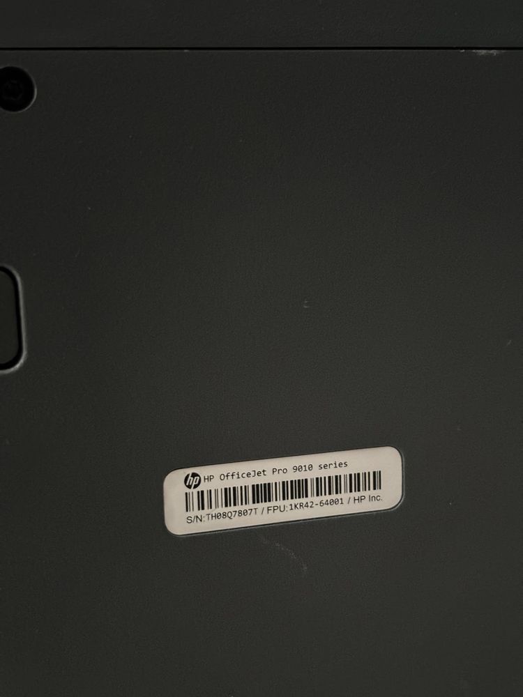 Urządzenie wielofunkcyjne HP OfficeJet Pro 9010 series
