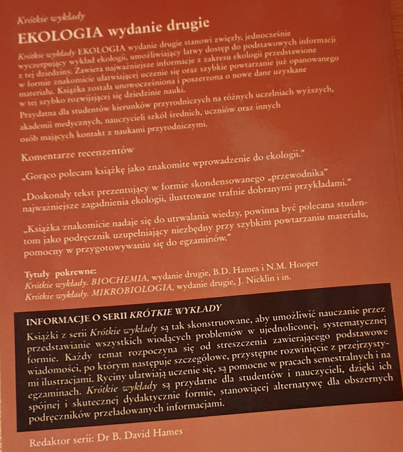 Ekologia- krótkie wykłady