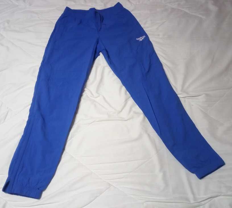 Reebok мужские спортивные брюки синий тон раз  S