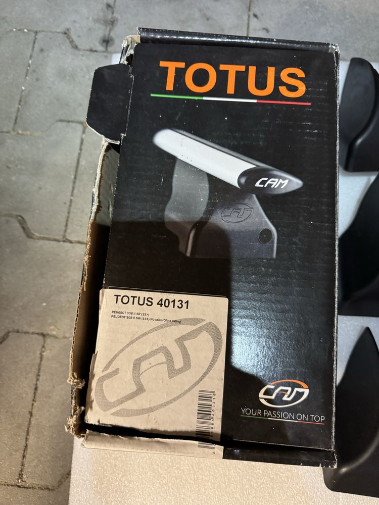Bagażnik dachowy Totus do Peugeot 308
