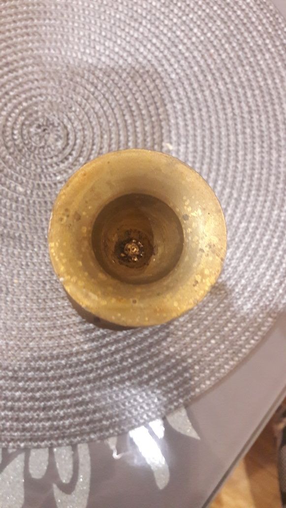 Mosiężny świecznik 15,2 cm