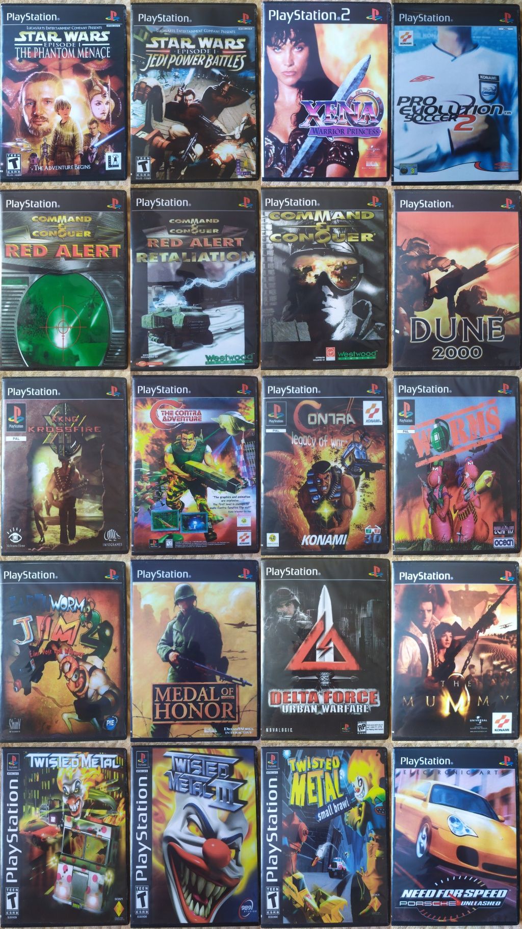 Нові Диски з іграми для Sony Playstation 1/PSone/PS1/ПС1/ps1/ps2.