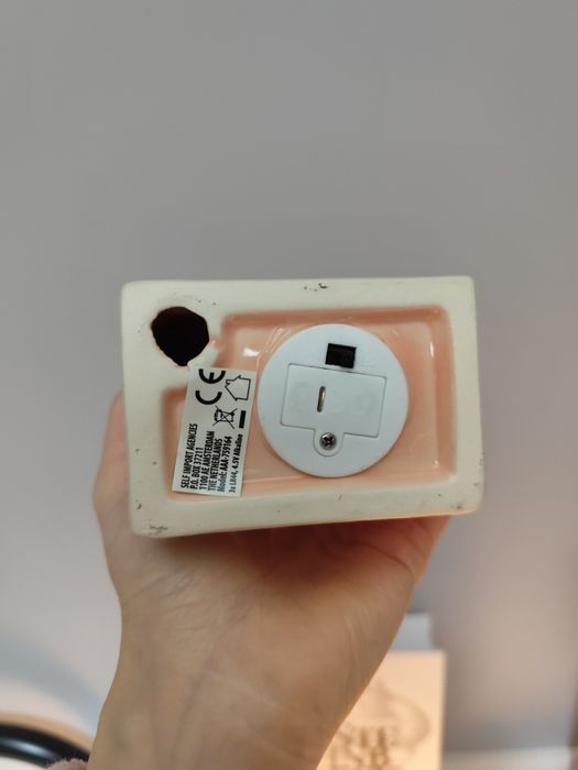 Ceramiczny domek świecący / lampka / lampionik