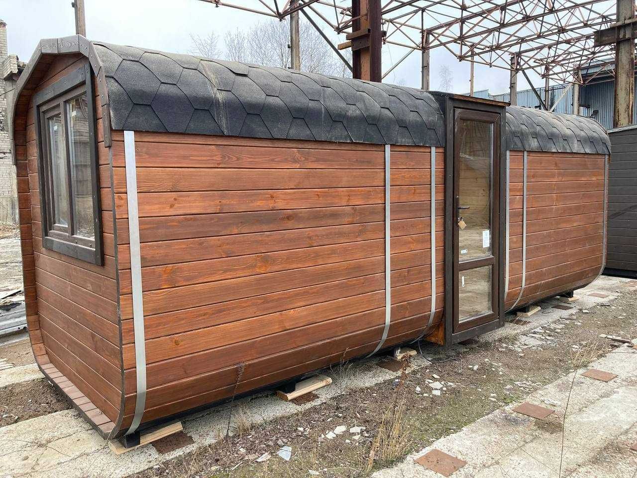 Баня квадро 6м. готова з котлом на дровах _під замовлення 3 тижні