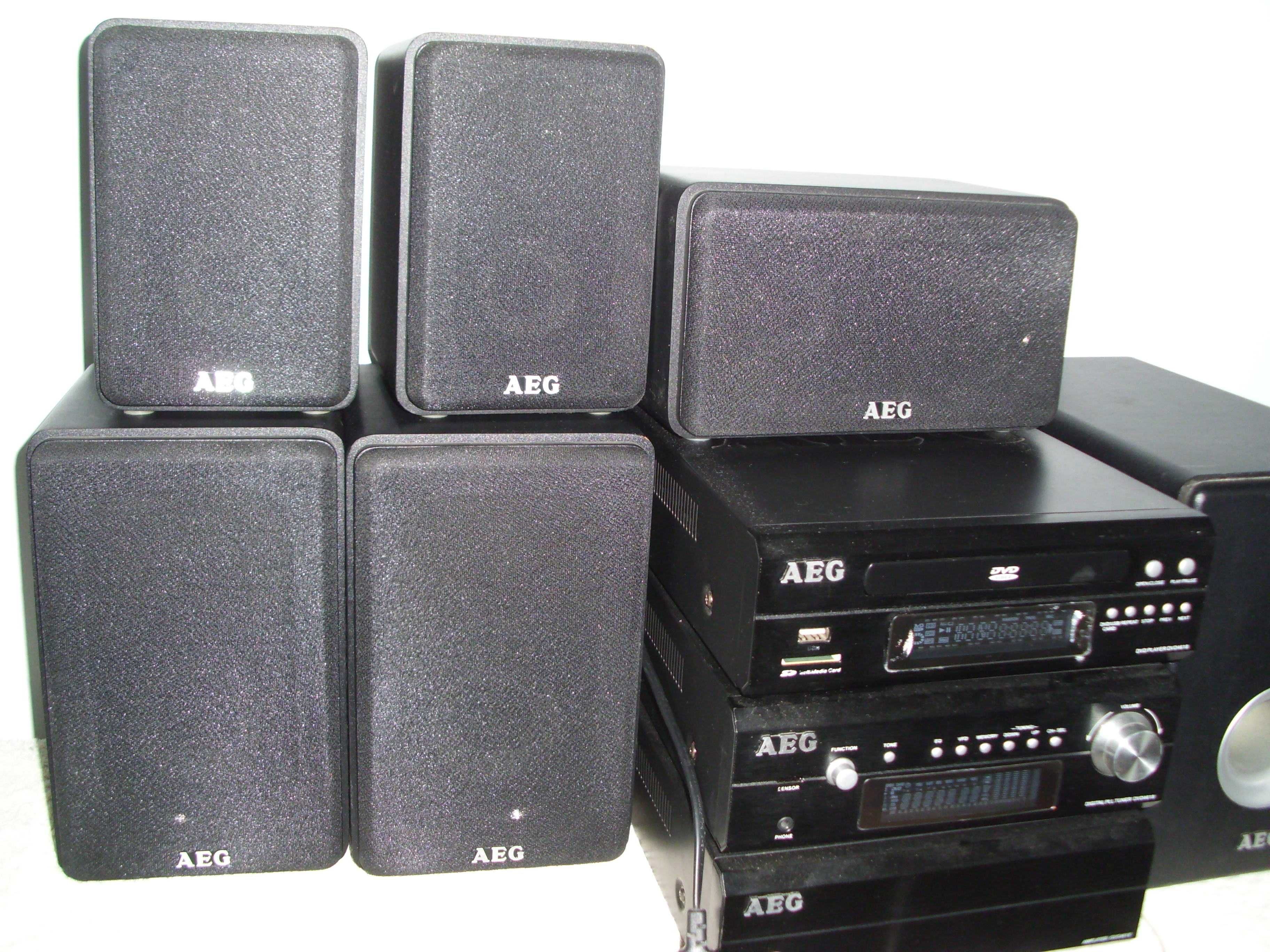 Zestaw kina domowego / głośniki / AEG DVD 4618 HC