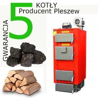 Kocioł kotły 16kW na węgiel drewno do 140m2 Dostawa Osprzęt Gratis