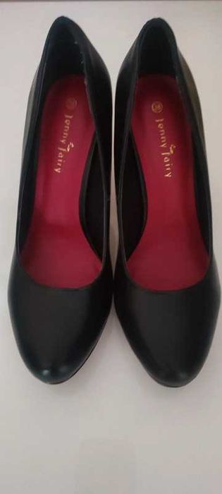 Jenny Fairy czarne szpilki  rozm 38