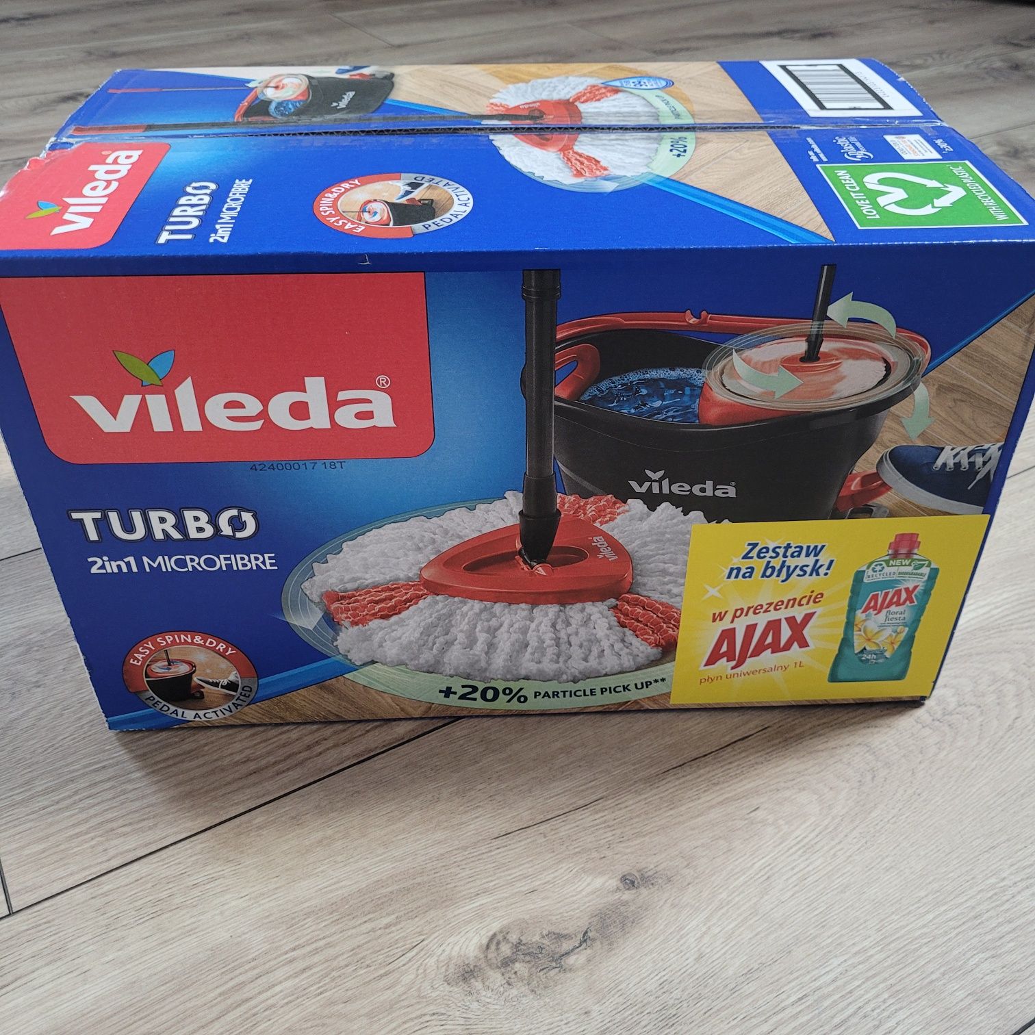 Vileda mop obrotowy turbo
