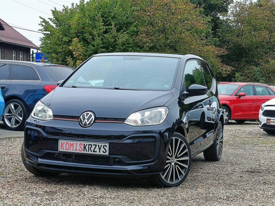 Volkswagen UP! 1.0 TSI high, 90 KM, Jak Nowy, Piękny, BOGATY