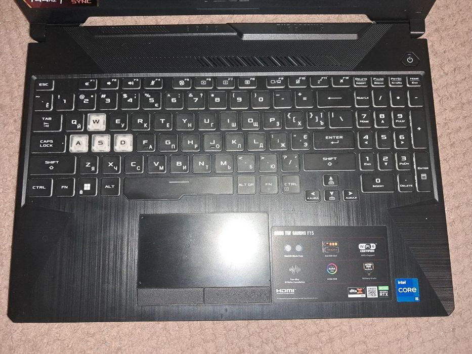 Ноутбук ASUS TUF Gaming F15 FX506HE