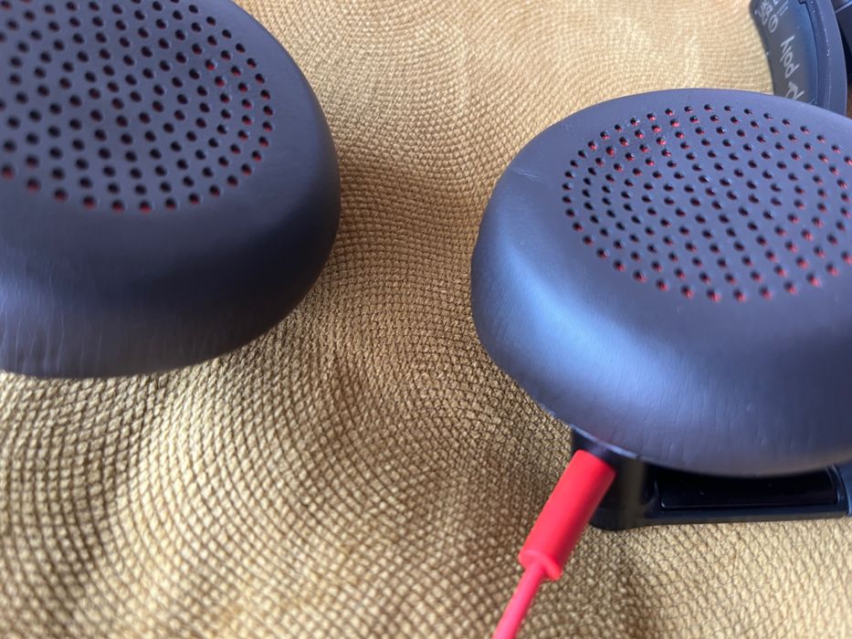 Auricular Poly Blackwire 5220 com cabo - cancelamento de ruído