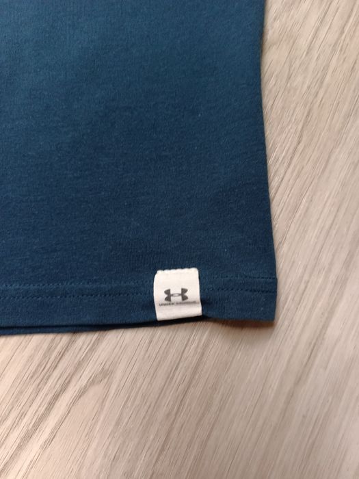 T-shirt bawełniany męski under armour project rock rozmiar m