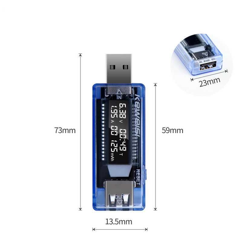 USB тестер детектор рівня потужності
