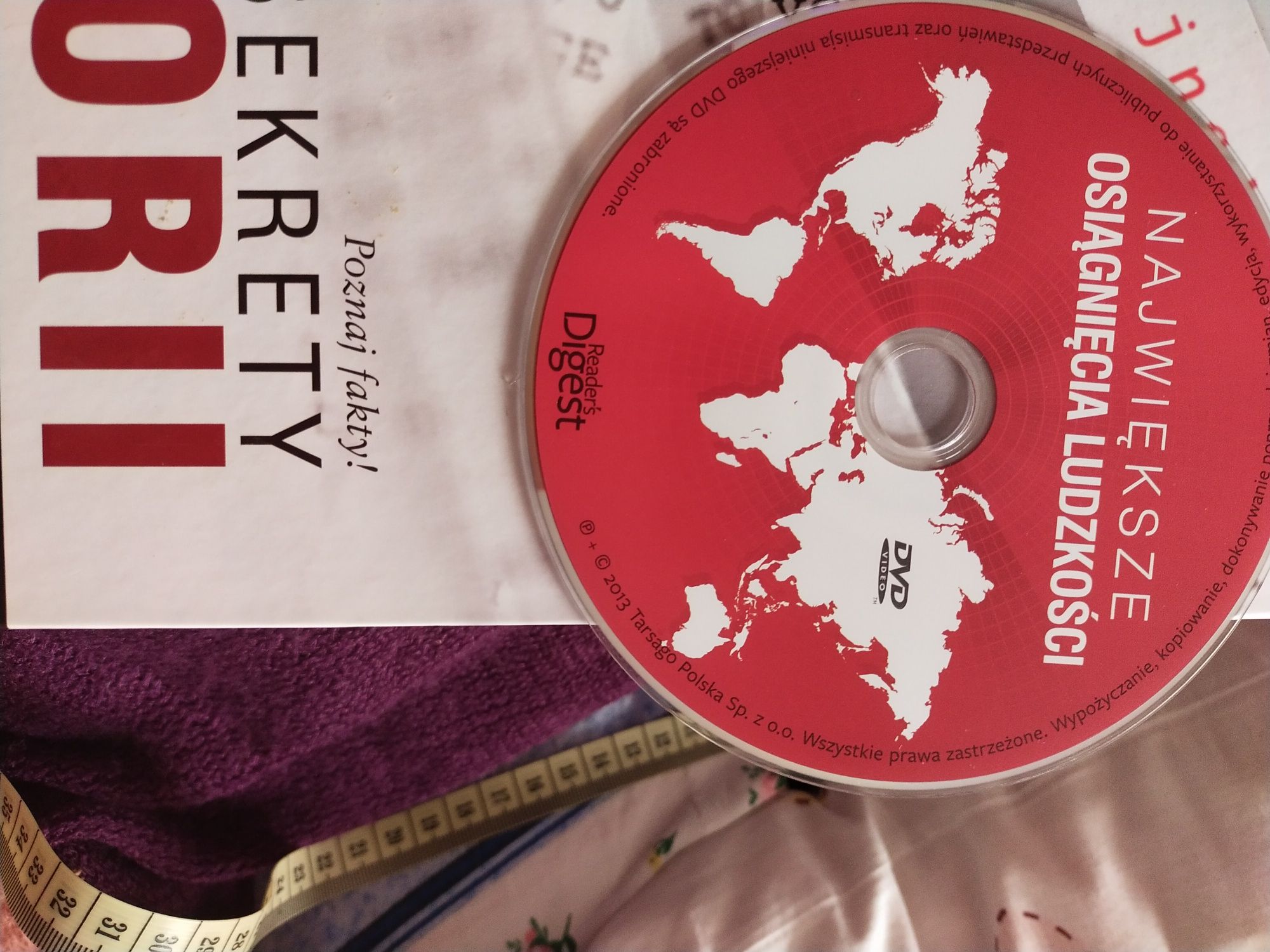 Historia wielkie sekrety+płyta ościągnięcia ludnosci