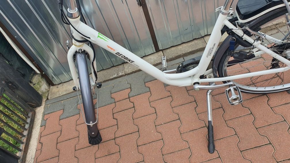 Rower elektryczny Geobike damka 28