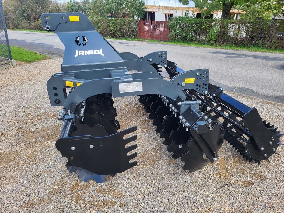 Talerzówka Brona talerzowa CIĘŻKA talerze fi 560 rura/struna/ daszkowy