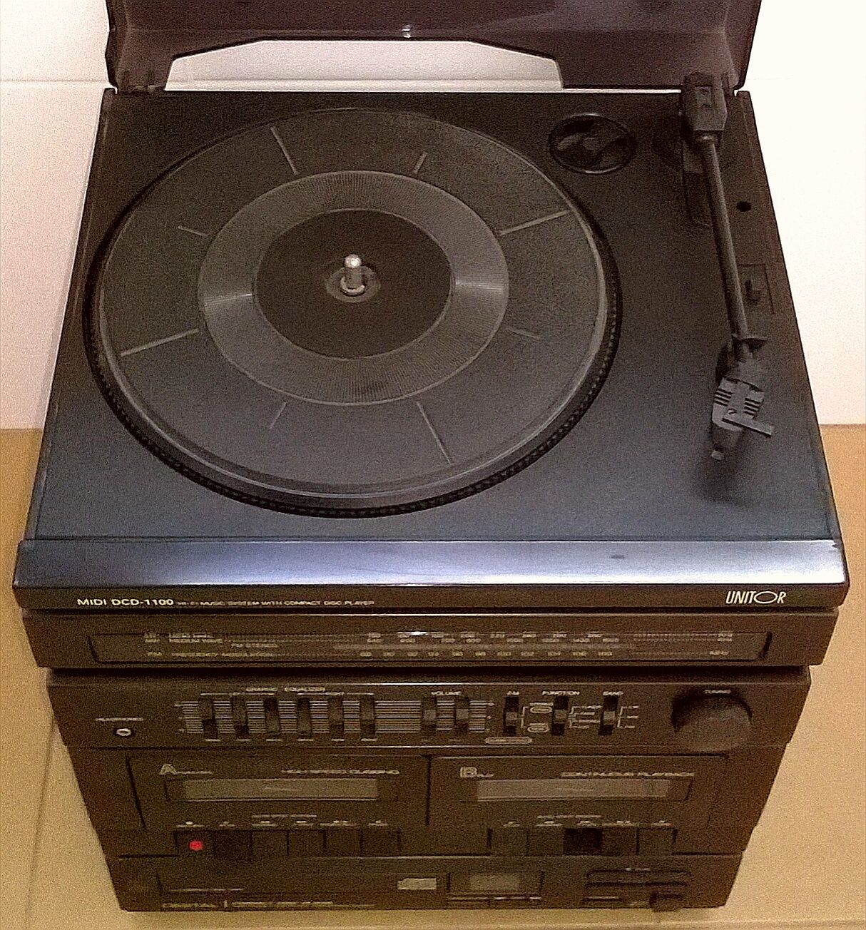 Wieża, średniak UNITOR, MIDI DCD-1100, Vintage-klasyk, magazyn części