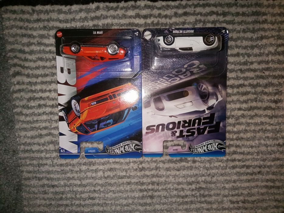 Moele hot whells BMW M1 Bugatti Veyron