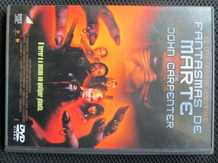 DVD - Fantasmas de Marte, John Carpenter