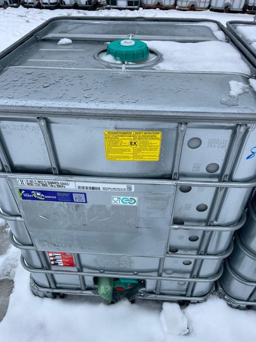 Zbiornik mauzer pojemnik 1000L BLACHA SPOŻYWCZY