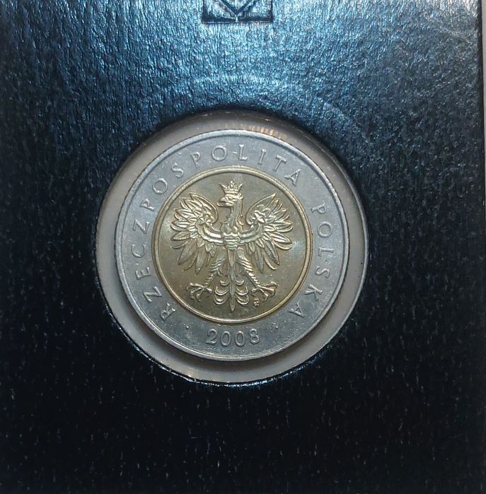 5 złotych 2008 III RP z woreczka [#1248]