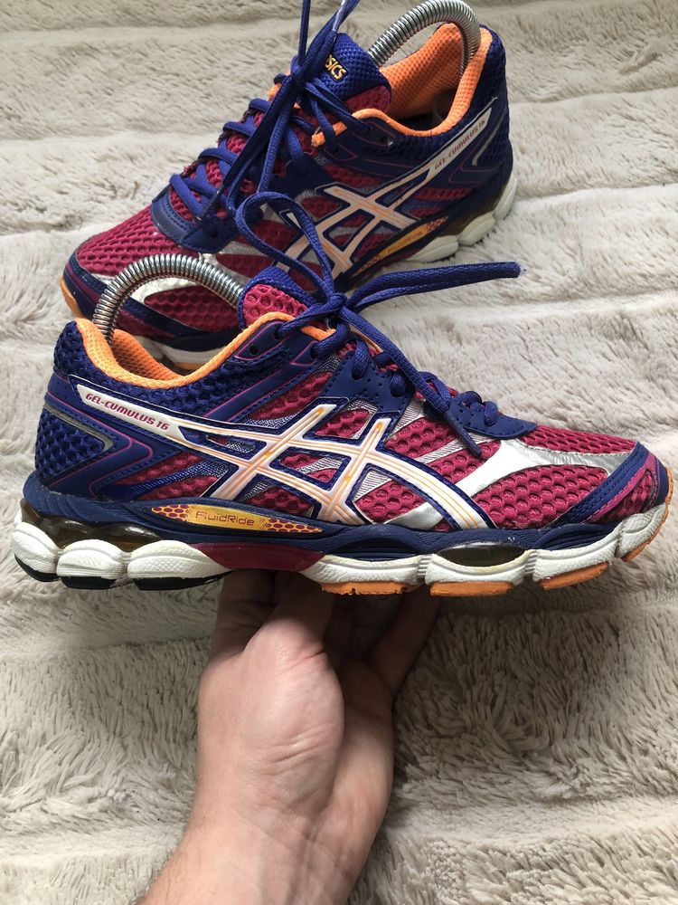 ASICS GEL-CUMULUS 16 (39) 24.5-25см женские кроссовки летние оригинал