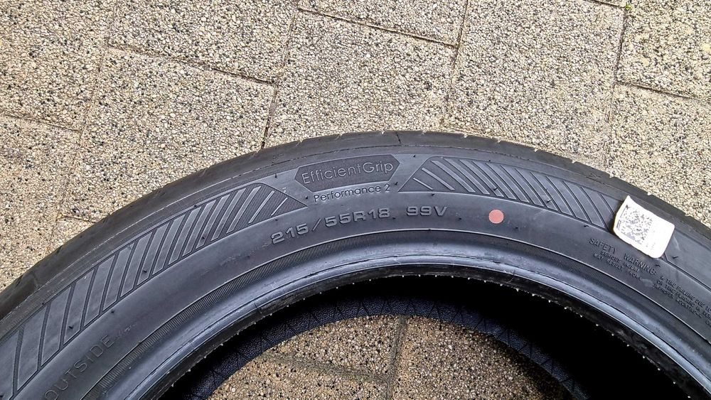 Goodyear EfficientGrip Performance 2 215/55R18 99V XL Rok 2025.20 Nowe