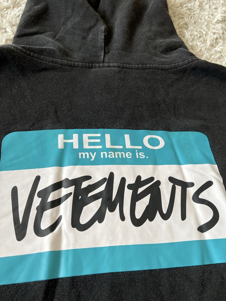 Vetements зіп худі