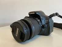 Canon EOS 600D + obiektyw + 2 karty SD + akcesoria – ZESTAW